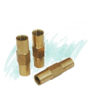 5/8" X 70MM COPPER HEXAGON COUPLING [INDIA]